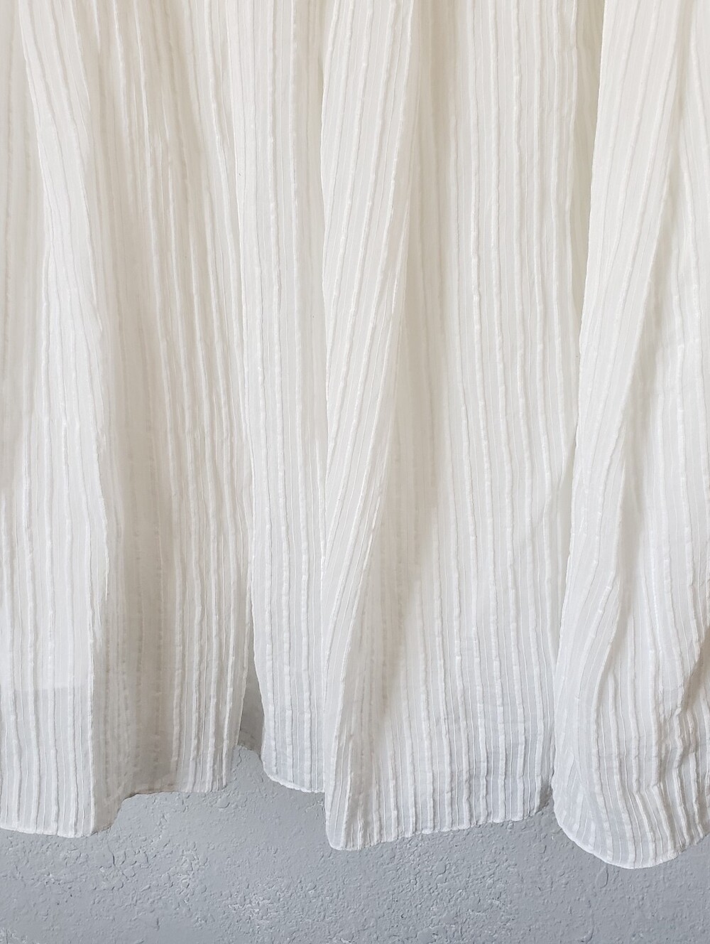 ERDEM White Pleated Maxi Skirt - Picture 11 of 13